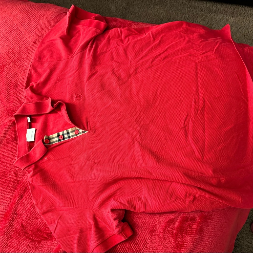 XL Burberry polo
